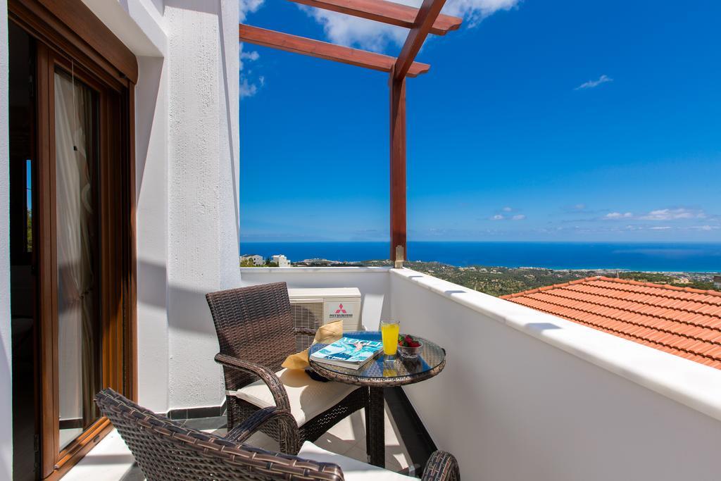 Azure Sea View Villa Rethimnon Kamer foto