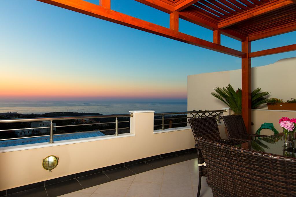 Azure Sea View Villa Rethimnon Kamer foto