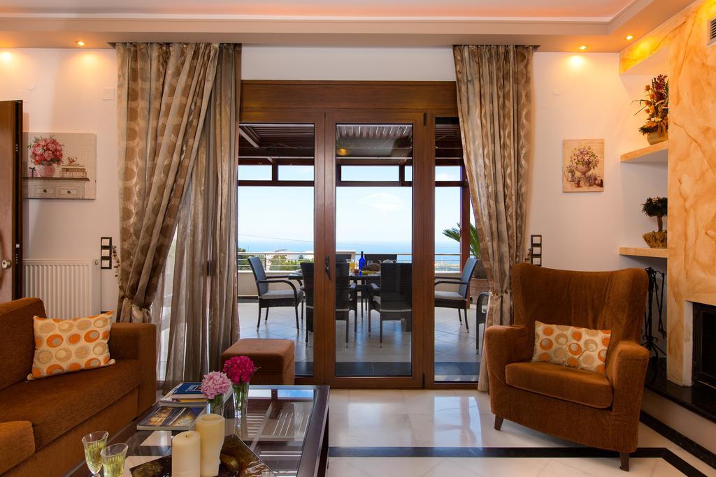 Azure Sea View Villa Rethimnon Kamer foto