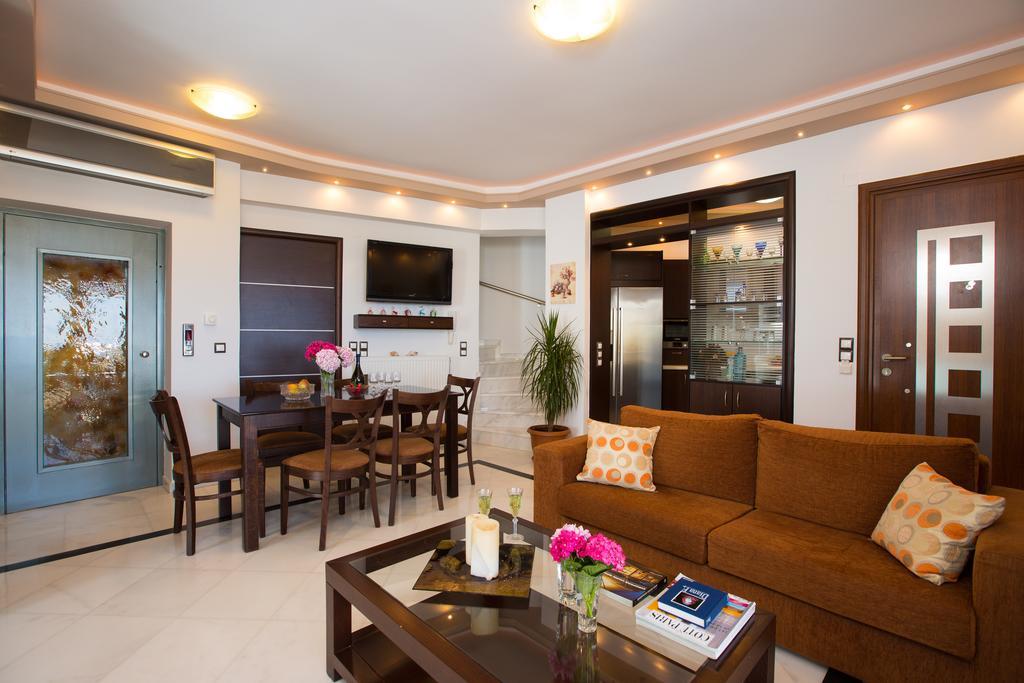 Azure Sea View Villa Rethimnon Kamer foto